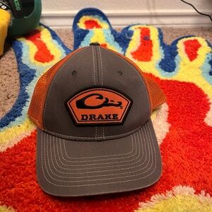 Drake Charcoal and Tangerine Hat